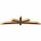Ekena Millwork Alberta Smooth Timber Gable Bracket, Western Red Cedar, 108"W x 27"H x 5 1/2"D x 5 1/2"F, 6/12 Pitch GBW108X27X0606ALB00SWR - alternate 3